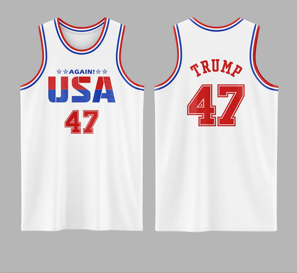 Donald Trump USA Basketball Jersey