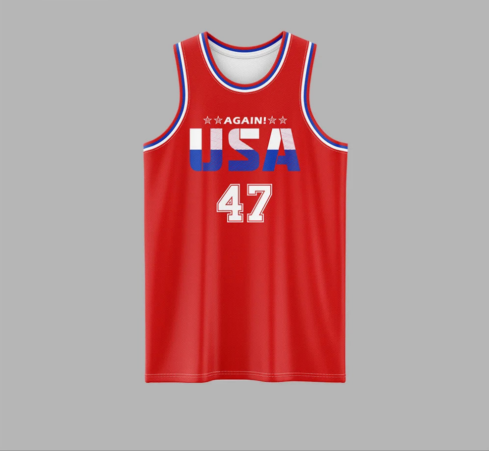 Donald Trump USA Basketball Jersey