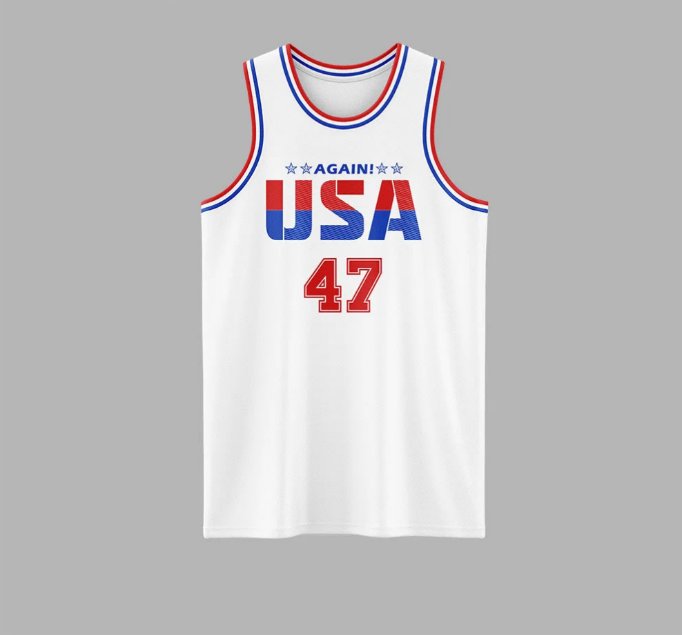 Donald Trump USA Basketball Jersey