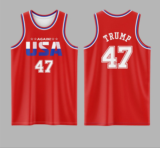 Donald Trump USA Basketball Jersey