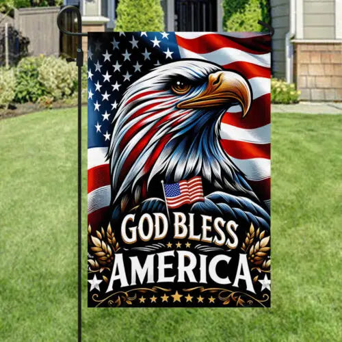 God Bless America Flag