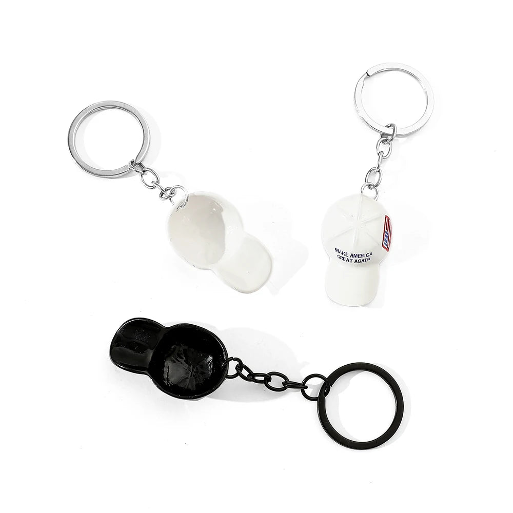 Trump Hat Pendant Keychain
