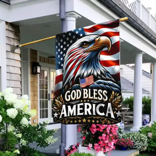 God Bless America Flag